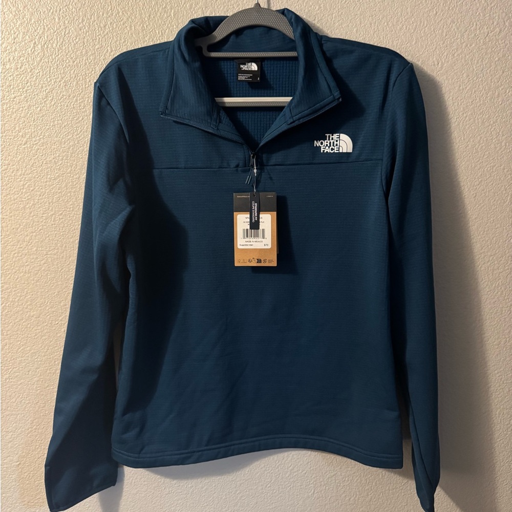 The North Face Blue Quarter-Zip Pullover